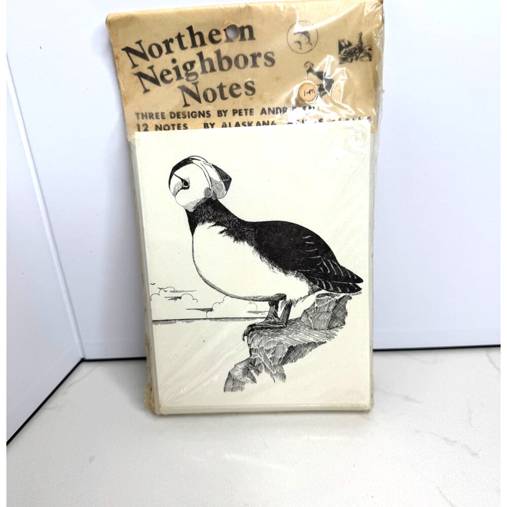 Pete Andriesen Northern Neighbors Note Cards #12 NIB 3 Designs